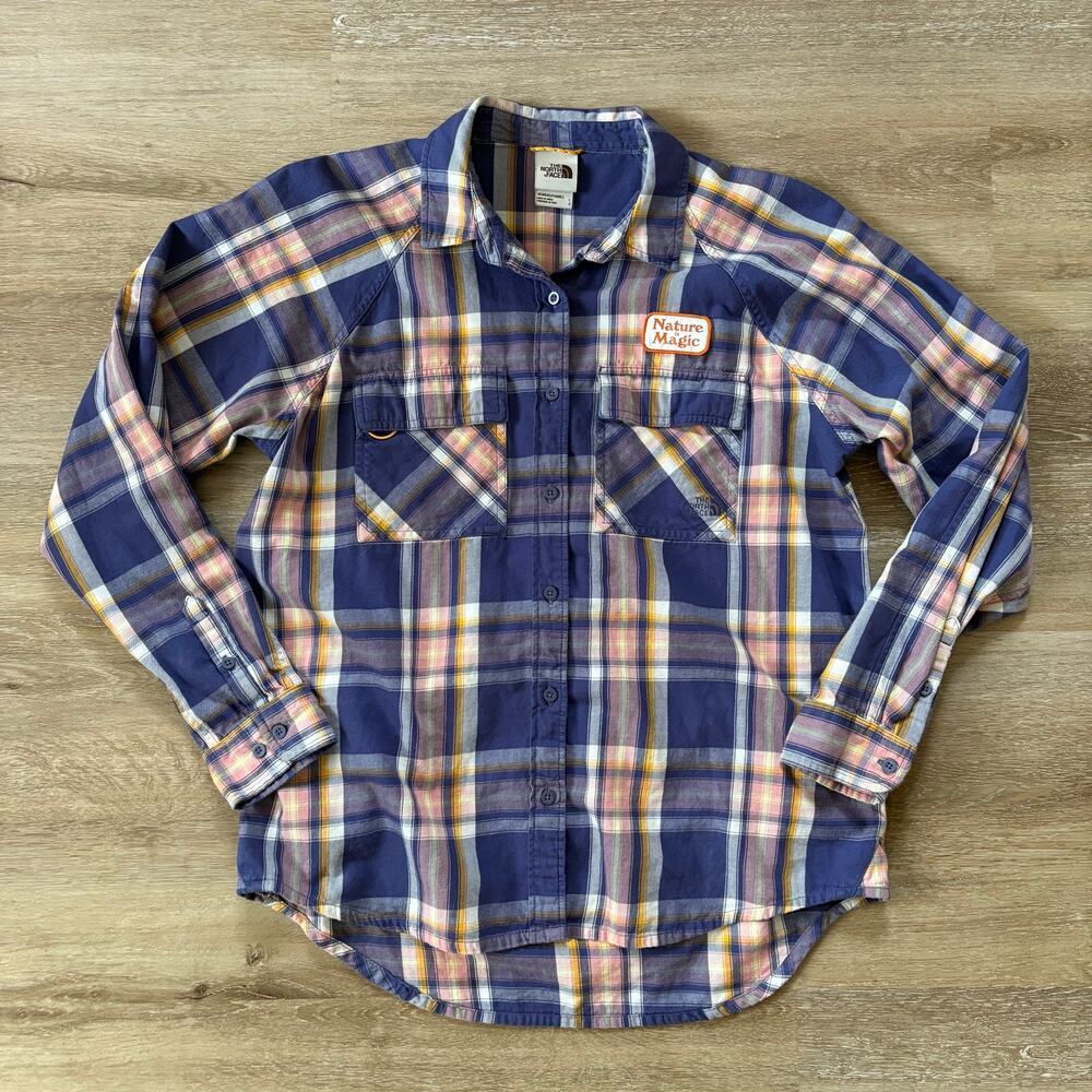 North Face Women's Flannel Camp Shirt Plaid